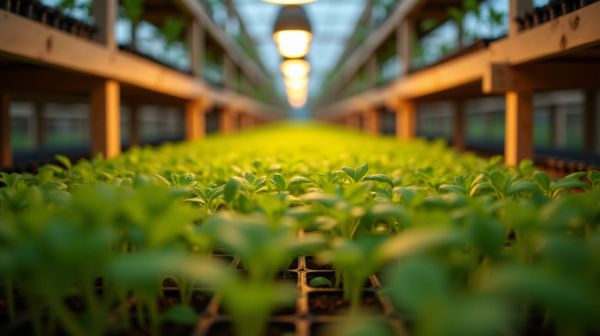 Why your seedlings might thrive better farther from grow lights